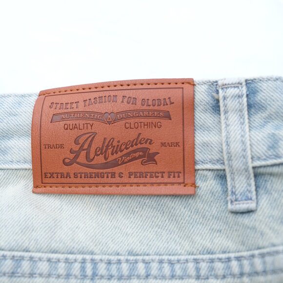 AELFRIC EDEN WIDE LEG HIGH WAIST LOOSE FIT JEANS 34 NWT - Picture 4 of 10